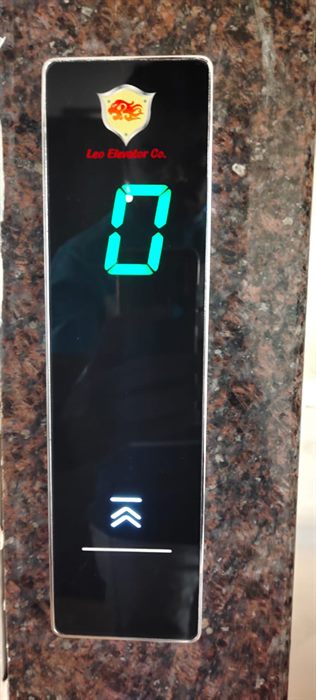 Lift landing and call panel project